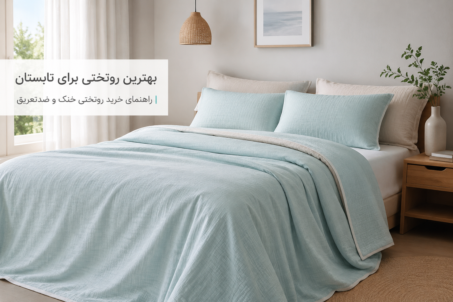 بهترین روتختی برای تابستان | راهنمای خرید روتختی خنک و ضدتعریق