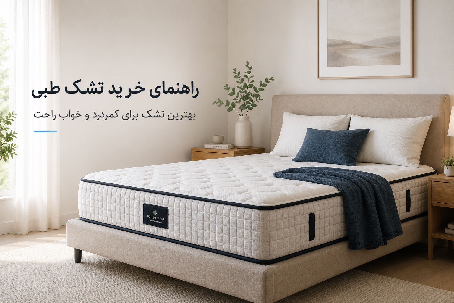 راهنمای خرید تشک طبی | بهترین تشک برای کمردرد و خواب راحت